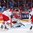 MONTREAL, CANADA - DECEMBER 26: Finland's Joona Luoto #21 celebrates after scoring a first period goal against the Czech Republic's Jakub Skarek #2 while Simon Stransky #23 and Petr Kalina #28 look on during preliminary round action at the 2017 IIHF World Junior Championship. (Photo by Andre Ringuette/HHOF-IIHF Images)

